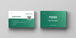 What business card sizes do you do? Tech Company Business Card Design Kiran Tiwari