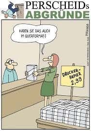 His drawing style has come to resemble that of gary larson. Detlef Paudler En Twitter Flacherfreitag Mit Einem Cartoon Von Martin Perscheid Perscheidsabgrunde