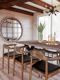 Shop Our Dining Room Department To Customize Your Modern Dining Room In Rich Wood Tones Today At T Wood Floor Dining Room Modern Dining Room Dining Room Design