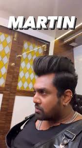 @dhruva_sarjaa's new hairdo for #Martin , #Dhruvasarja, #dhruvfans  #Sandwood #KFI #kannaadaactors #kannadafilmindustry
