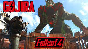 Fallout 4 - GOJIRA BOSS - World to Come Quest Mod - ENORMOUS DEATHCLAW!! -  X1 PC - YouTube