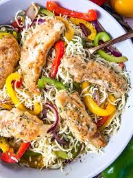Copycat Olive Garden Chicken Scampi Recipe Tastes Just Like The Restaurant Pasta Angel Hair Pasta Mixed Wit Chicken Scampi Chicken Scampi Recipe Scampi Recipe