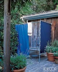 The Outdoor Shower Places Home Improvement Blog Outdoor Shower Enclosure Portable Outdoor Shower Outdoor Rooms