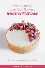In a medium bowl, combine white chocolate chips and ¼ cup cream. Perfect Baked Cheesecake The Ultimate Guide