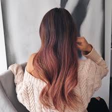Rose Gold Hair Is The Hair Color For This Fall And Complements Every Skin Tone Via Lorealhair Instagram Hair Color Rose Gold Hair Color Good Skin