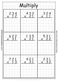 2 Digit Multiplication Worksheets Multiplication 3 Digit By 2 Digit 3 4th Grade Math Worksheets Free Multiplication Worksheets Multiplication Worksheets