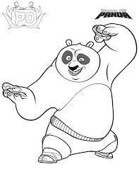Funny kung fu panda coloring page. Free Printable Kung Fu Panda Coloring Pages For Kids