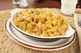 Cheesy Hamburger Casserole Recipe Recipe Recipes Food Ground Beef Recipes