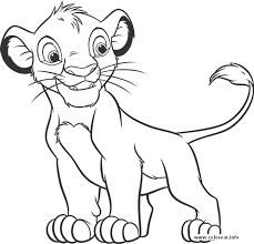 El Rey Leon Para Colorear