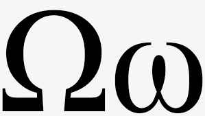 Initially, the greek alphabet used all the symbols from the phoenician alphabet and adapted some to denote vowel sounds. Omega Greek Letter Png Clip Black And White Library Omega Symbol Free Transparent Png Download Pngkey