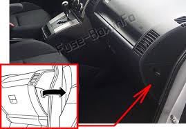 Fuso engine electric management system schematics. Fuse Box Diagram Mazda 5 2006 2010