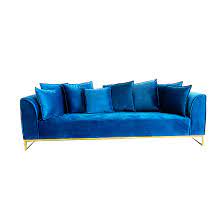 * sale offer expires 06/21/2021. Velours Sofa Electric Blue Bubble Nyc