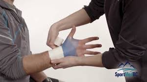 Usually, extension and flexion of the wrist against resistance is painful. Sportsmart Athletic Taping Wrist Youtube
