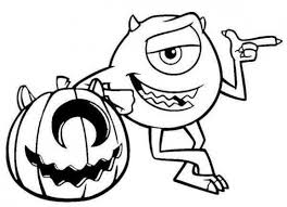 130 printable coloring pages 09.19.2020. Disney Halloween Monster Inc Coloring Sheet For Kids Picture 24 550x399 Picture Halloween Coloring Pages Halloween Coloring Sheets Halloween Coloring Book