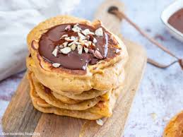 Pancake Moelleux Pomme Noisette Mes Recettes Healthy Recette En 2020 Moelleux Aux Pommes Pomme Noisette Moelleux