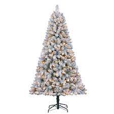 Maybe you would like to learn more about one of these? Holiday Time 7 Swiss Flocked Pine With Clear Lights Christmas Tree Walmart Canada