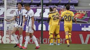 Real valladolid tuesday, october 29, 2019 on msn sports Barcelona Beat Valladolid To Cling Title Race