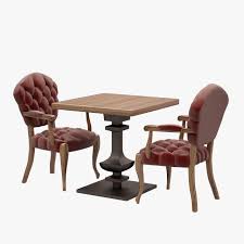 Restaurant Dinner Set 006 Hancerli 3d Model Max C4d Obj 3ds Fbx Lwo Stl 3dexport Com By Semsa Dinner Sets Dining Chairs Restaurant