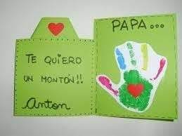 Tarjeta para el día del padre. Manualidades Dia Del Padre Fotos Tarjetas De Felicitacion Diy Tarjetas Dia Del Padre Hechas Por Los Ninos Father S Day Activities Diy For Kids Fathers Day