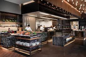 Courtyard Seoul Namdaemun Momo Caf Dining Buffet Cafe Decor Restaurant Design