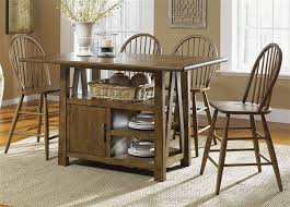 This model is made with pistons as you know it from office chairs. Guest Picks 20 Terrific Space Saving Dining Sets