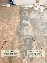 If you encounter stubborn tiles, hit the tile with a chisel until it breaks. How To Remove Tile Floors The Harper House