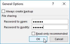 It's time for a fresh look. How To Password Protect Your Excel 2019 File Dummies