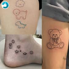 Vai, cổ tay, ngón tay, chân, sau gáy. Hinh XÄƒm Dan Hoáº¡t Hinh Dá»… ThÆ°Æ¡ng Táº¡i NÆ°á»›c Ngoai