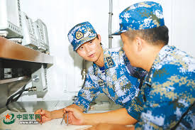 Pla Navy Training First Female Captain Chinadaily Com Cn