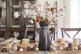 Make more attractive by adding ornament, colour, etc.; Last Minute Table Setting For A Fall Dinner Party Sanctuary Home Decor