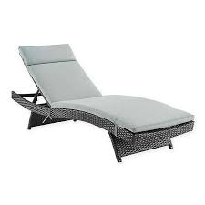 Norbourne Isle All Weather Wicker Chaise Lounge With Cushions Bed Bath Beyond Wicker Chaise Lounge Patio Chaise Lounge Outdoor Chaise