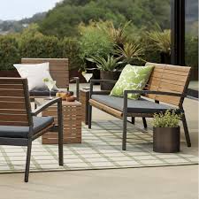 Rocha Sofa With Sunbrella Cushion Outdoor Furniture Cushions Outdoor Accent Table Outdoor Furniture