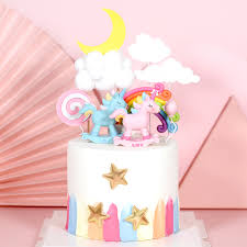 Unicorn sheet cake birthday unicorn birthday cake, birthday sheet cakes, rainbow unicorn cake. Rainbow Unicorn Cake Topper Wedding Birthday Cake Decoration Cloud Balloon Cake Flags Cupcake Topper Unicorn Party Supplies Cake Decorating Supplies Aliexpress