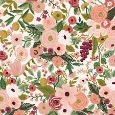 Rifle paper co.'s new fabric line, english garden by cotton + steel. Garden Party Rifle Paper Co Cotton Steel Stash Fabrics