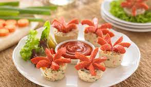 Resep Tahu Kukus Kembang Sosis Kompinikmat Makanan Resep Makanan Resep Tahu