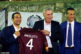 3 tonight (tuesday) in the signal idona park and won the german super cup. Carlo Ancelotti In Israel Days After Bayern Munich Sacking Daily Mail Online