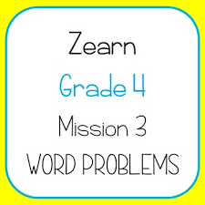 Student workbooks and teacher answer keys. Zearn Grade 4 Mission 3 Lessons 1 38 Word Problems By Thatteacheroverthere