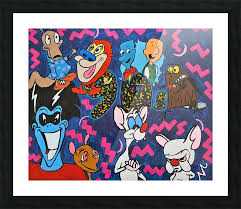 Vector paint photoshop action blend two creative art styles together and turn a photo into a cartoon with this awesome photoshop action. 90s Cartoon Collage Anthony Alexander Lopez