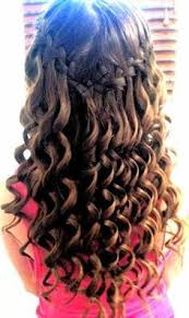 Cute Hairstyles For Girls With Long Hair For Special Occasions Braids With Curls Hair Styles Hair