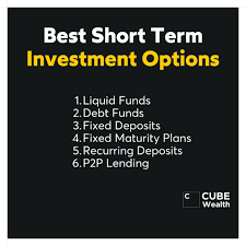 Whether you should be saving or investing depends on your circumstances. Best Short Term Investment Options In 2021