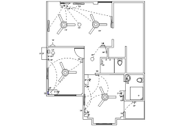 House Electrical Plan In Autocad File