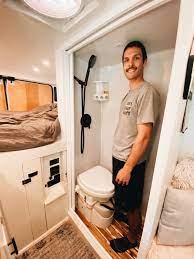 Find the perfect solution for your rv bathtub needs here at camping world! How To Build A Diy Wet Bath Shower In A Promaster Van Acts Of Adventure