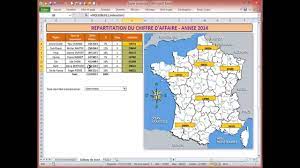 L'idéal serait qu'elle soit divisée en département. Realiser Une Carte De France Interactive Avec Excel Youtube