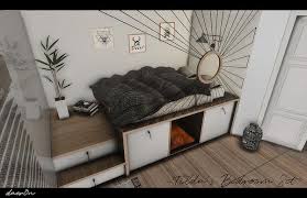 Blooming Rosy Tilda S Bedroom Sims 4 Bedroom Sims 4 Beds Bedroom Set