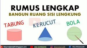 Check spelling or type a new query. Rumus Luas Dan Volume Bangun Ruang Sisi Lengkung Tabung Kerucut Dan Bola Youtube