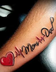 If you want to get a tattoo to show your love for your parents then look at this gorgeous tattoo design. Rich Best Mom Dad Tattoos For Left Forearm Best Mom Dad Tattoos Best Tattoos Momcanvas