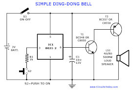 Wiring diagrams for ring video doorbell setup if you're in the process of setting up multiple ring video doorbells, internal doorbells, and transformers, the following wiring diagrams may help. Tone Generator Circuit Simple Calling Bell Circuit
