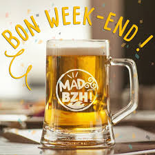 Bon Weekend Madbzh Beer Apero Auray Bzh Breizh Bretagne Mirbihan Happy Weekend Glassware Beer