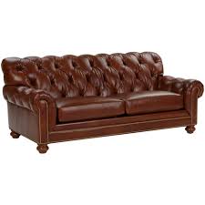 Chadwick Leather Sofa Old English Saddle Ethan Allen Us Sofa Leather Sofa Old Sofa