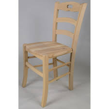 Tommychairs Tommychairs Set 2 Chaises Savoie Pour Cuisine Solide Structure En Bois De Hetre Poli Non Traite 100 Naturel Et Assise En Bois Chaises Rue Du Commerce